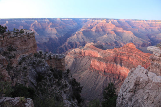 Grand Canyon South Rim during sunset Utah, USA