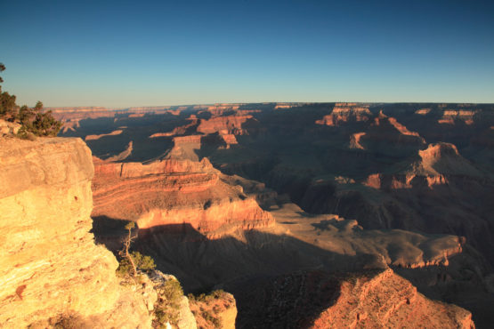 Grand Canyon South Rim during sunrise Utah, USA