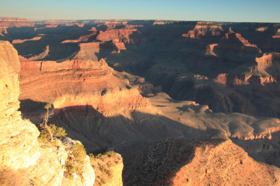 Grand Canyon South Rim during sunrise Utah, USA