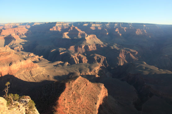 Grand Canyon South Rim during sunrise Utah, USA