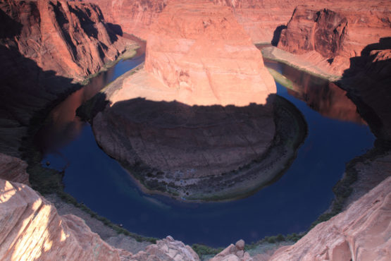Horseshoe Bend during sunrise in Page Arizona