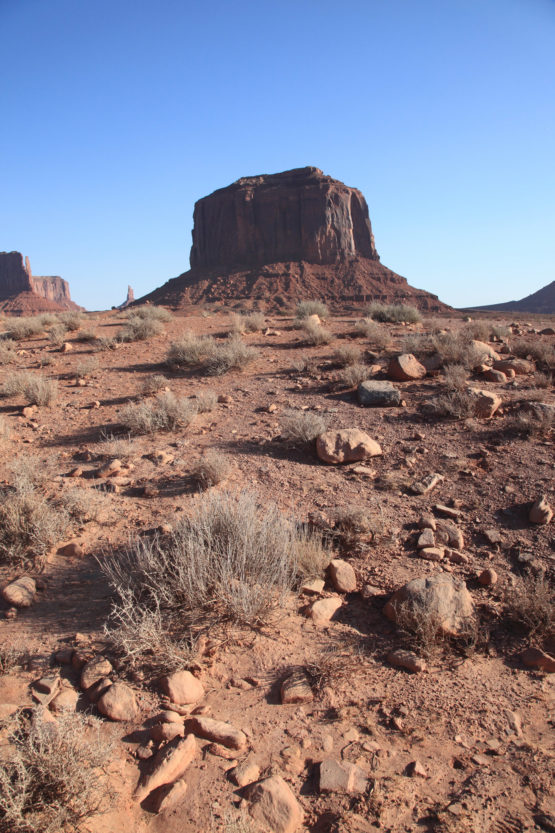 Monument Valley Mittens during sunrise Arizona