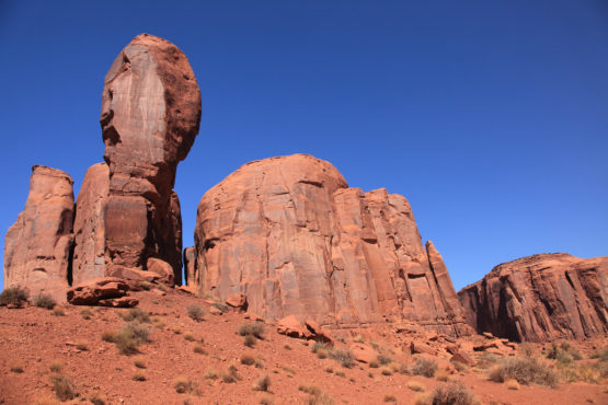 The Thumb at Monument Valley Arizona