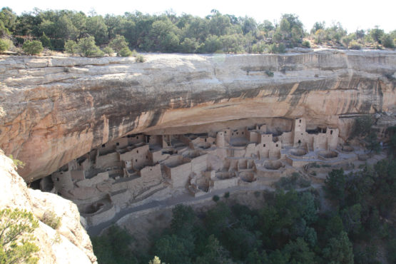 Cliff Palace in Mesa Verde Colorado