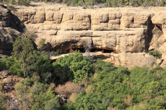 Cliff house in Mesa Verde Colorado