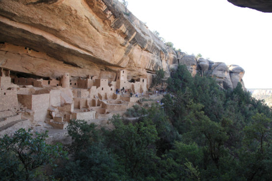 Cliff Palace in Mesa Verde Colorado