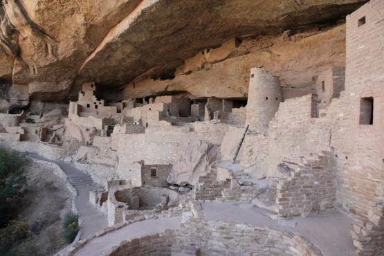 Cliff Palace in Mesa Verde Colorado