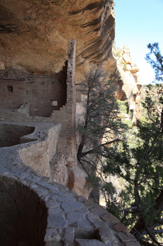 Balcony House in Mesa Verde National Park Colorado
