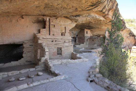 Balcony House in Mesa Verde National Park Colorado