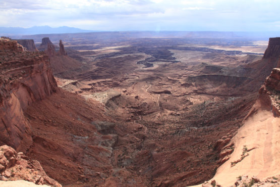 Island in the sky in Canyonlands National Park Utah