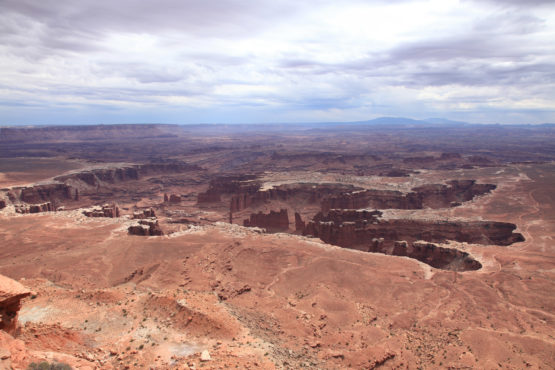Green River overlook at island in the sky in Canyonlands National Park Utah