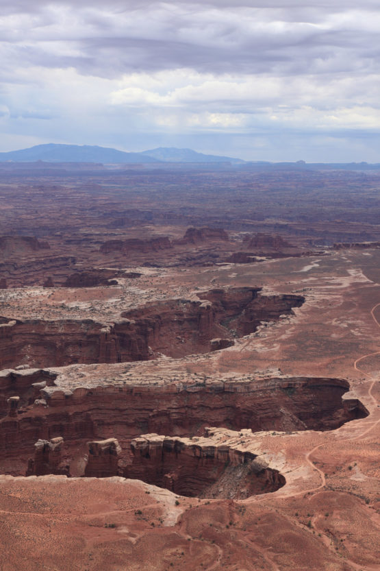 Green River overlook at island in the sky in Canyonlands National Park Utah