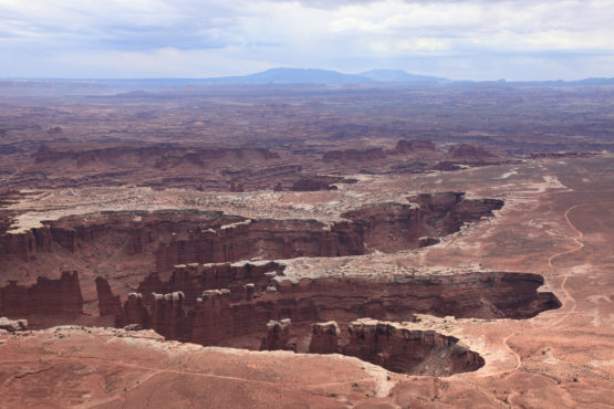 Green River overlook at island in the sky in Canyonlands National Park Utah