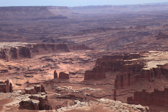 Green River overlook at island in the sky in Canyonlands National Park Utah
