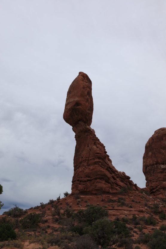 Balanced Rock in Arches National Park Utah