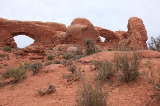 The windows in Arches National Park Utah