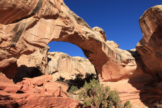 Hickman Bridge in Capitol Reef National Park Utah
