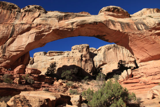 Hickman Bridge in Capitol Reef National Park Utah