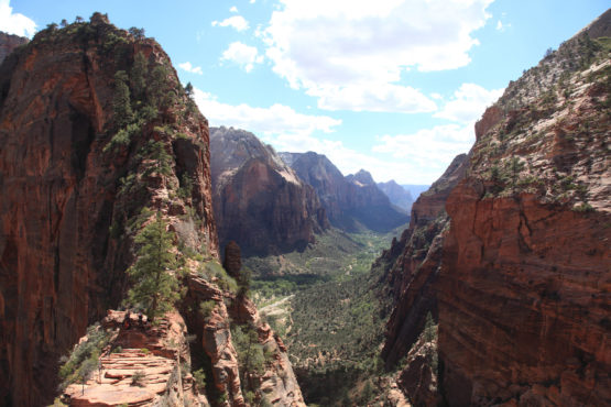 Angels Landing in Zion National Park Utah