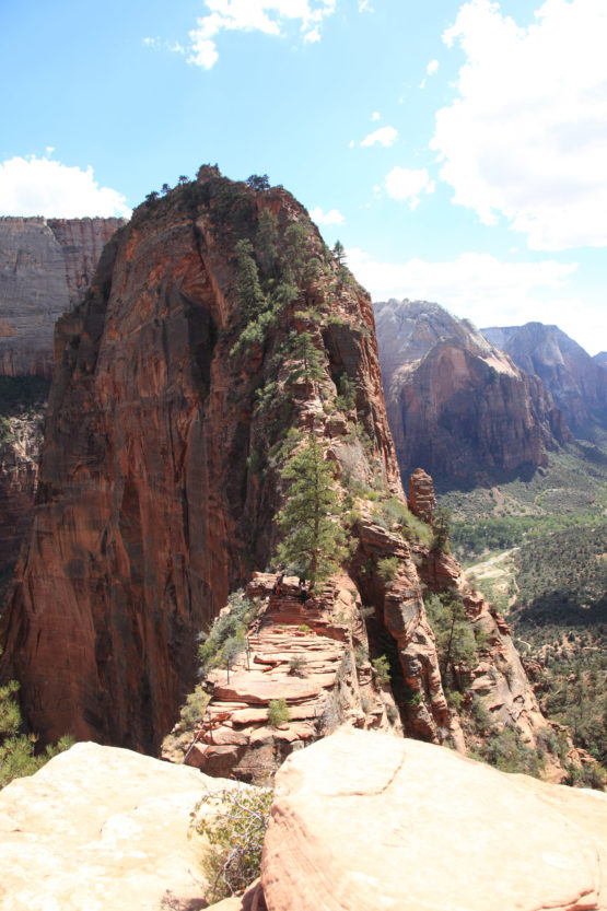 Angels Landing in Zion National Park Utah
